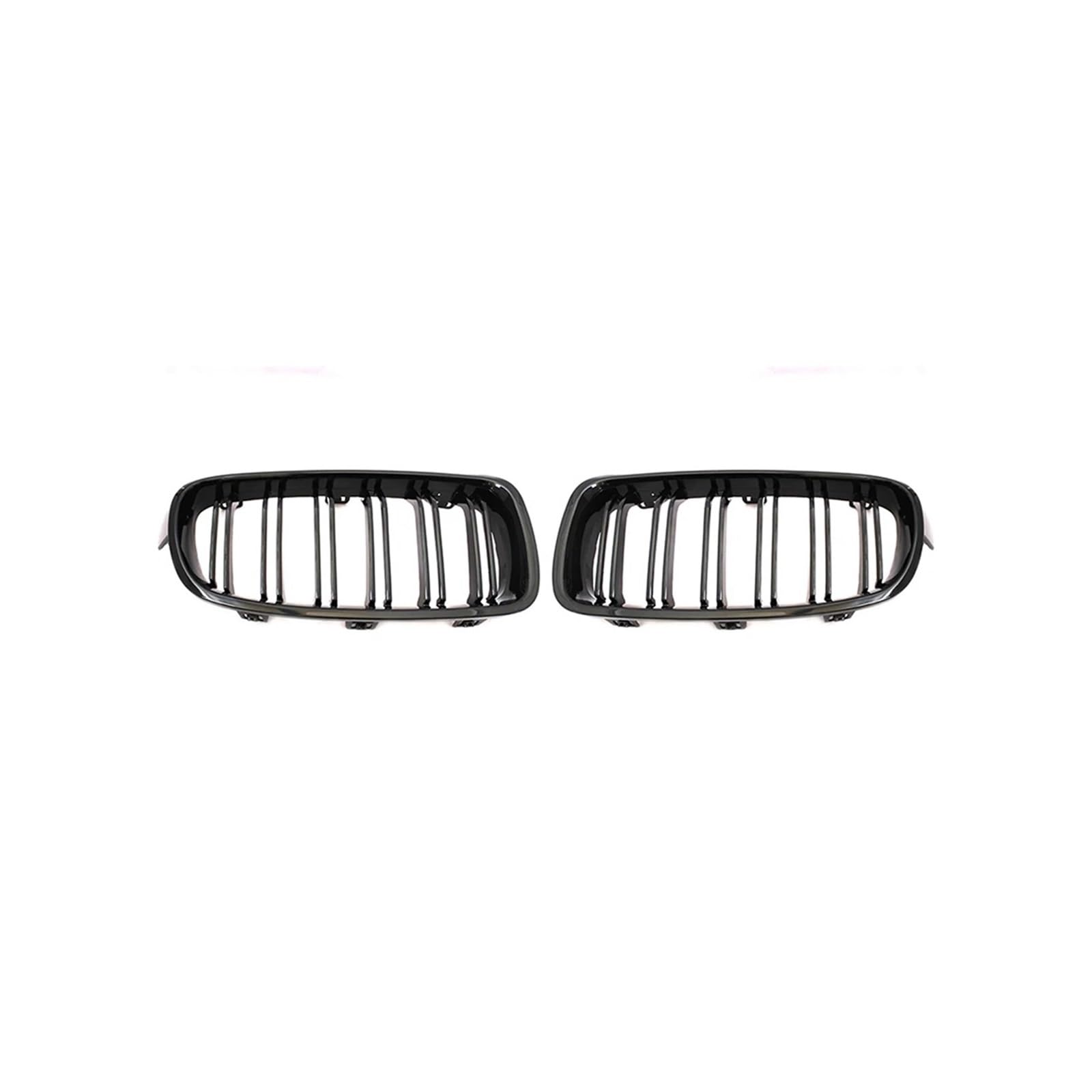 Kühlergrill Für F30 F31 F35 320i 325i 328i 2012-2018 Auto-Styling Front Niere Kühlergrill Dual Lamellen Kühlergrill Kühlergrill Vorne(Double Line Black) von HXVGEGKPYK
