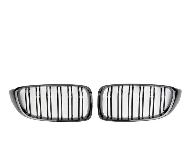Kühlergrill Für F32 F33 F36 F80 F82 Für M4 Style Cabriolet Coupe 425i 430i 440i 435i 2013-2020 Auto Front Nierengrill Lamellengrill Front Kühlergrille(Glossy Black) von HXVGEGKPYK