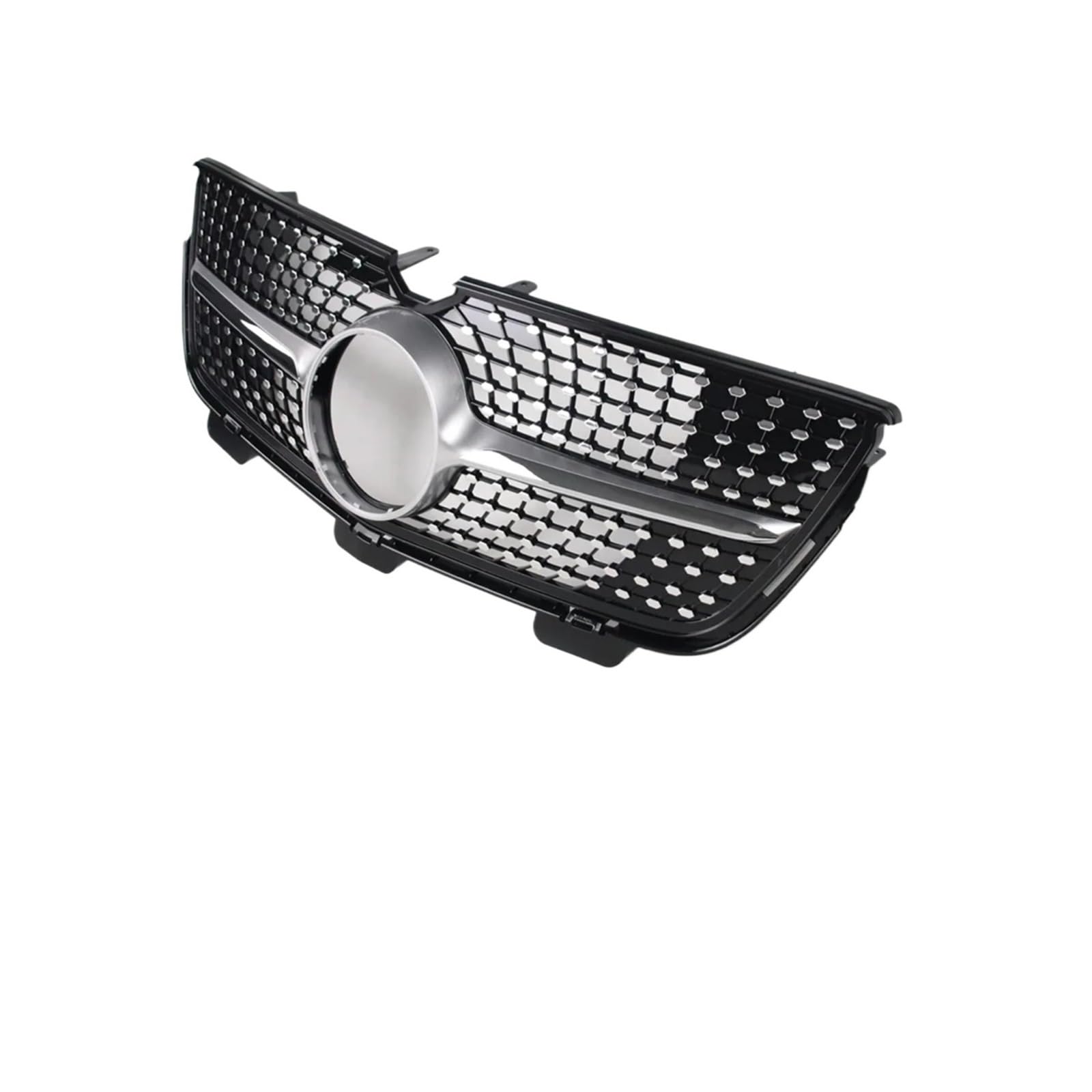 Kühlergrill Für GL X164 2007-2012 GL320 GL350 GL450 GL500 GL550 Auto Front Upper Bumper Center Kühlergrill Kühlergrill Vorne(Silver2) von HXVGEGKPYK