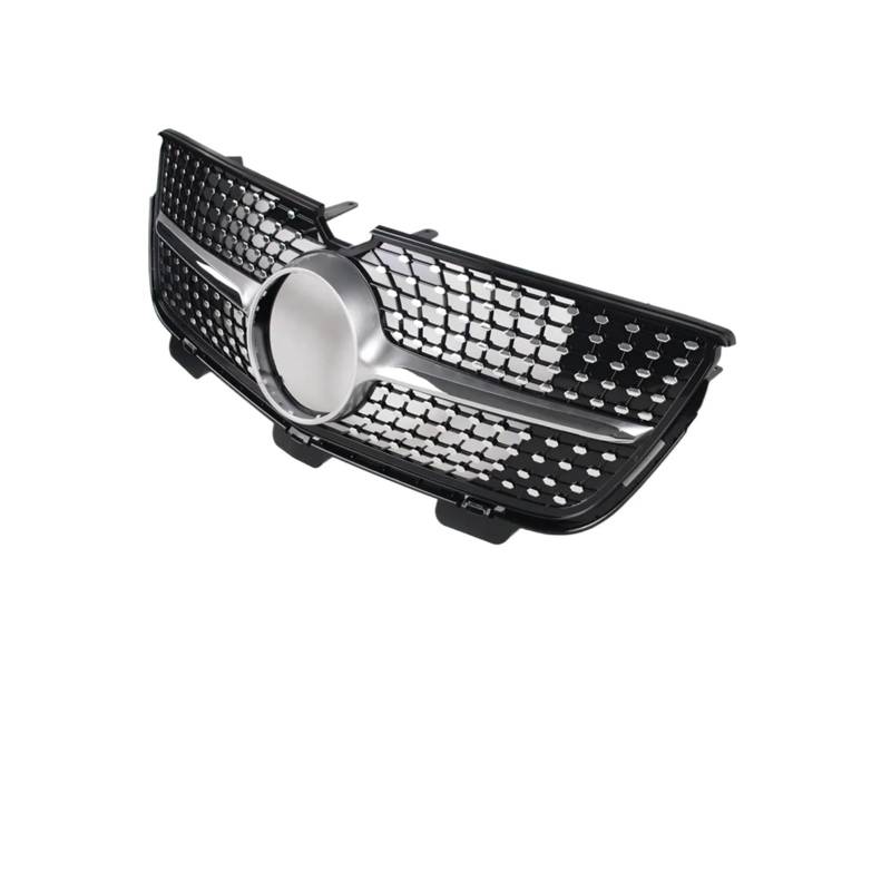 Kühlergrill Für GL X164 2007-2012 GL320 GL350 GL450 GL500 GL550 Auto Front Upper Bumper Center Kühlergrill Kühlergrill Vorne(Silver2) von HXVGEGKPYK