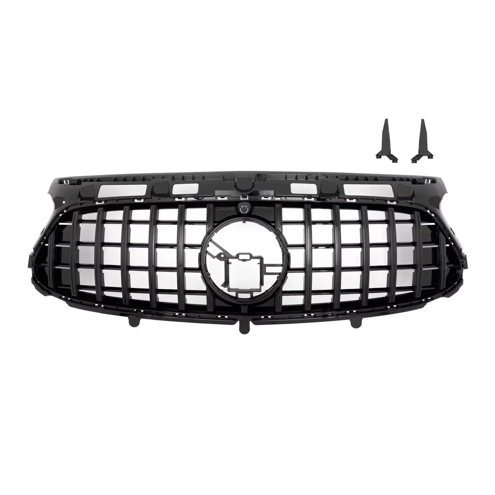 Kühlergrill Für GLA-Klasse H247 Für GLA 200 250 260 GLA45 GLA35 Für GT 2020-2024 Auto-Renngrills ABS-Styling Frontstoßstangengrill Front Kühlergrille(20-23 Sport Black) von HXVGEGKPYK