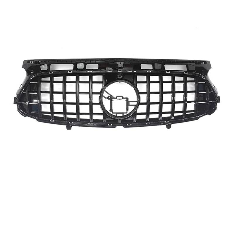 Kühlergrill Für GLA-Klasse H247 GLA35 GLA45 Für Für GTR Style 2020-2023 Auto Front Racing Gitter Front Stoßstange Grille Front Kühlergrille(Glossy Black) von HXVGEGKPYK