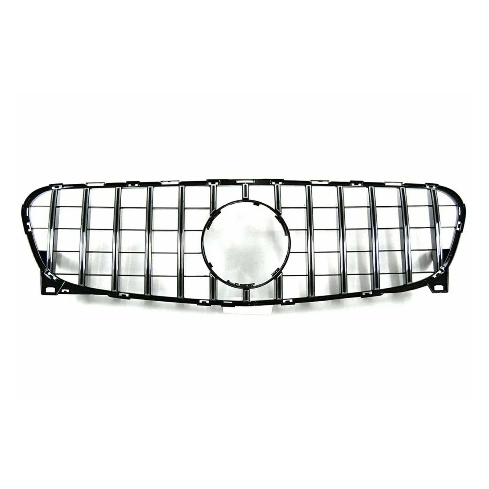 Kühlergrill Für GLA-Klasse X156 GLA180 GLA200 GLA250 GLA45 2014 2015 2016 Racing Grill Front Stoßstange Oberen Kühlergrill Zubehör Front Kühlergrille(D Silver) von HXVGEGKPYK