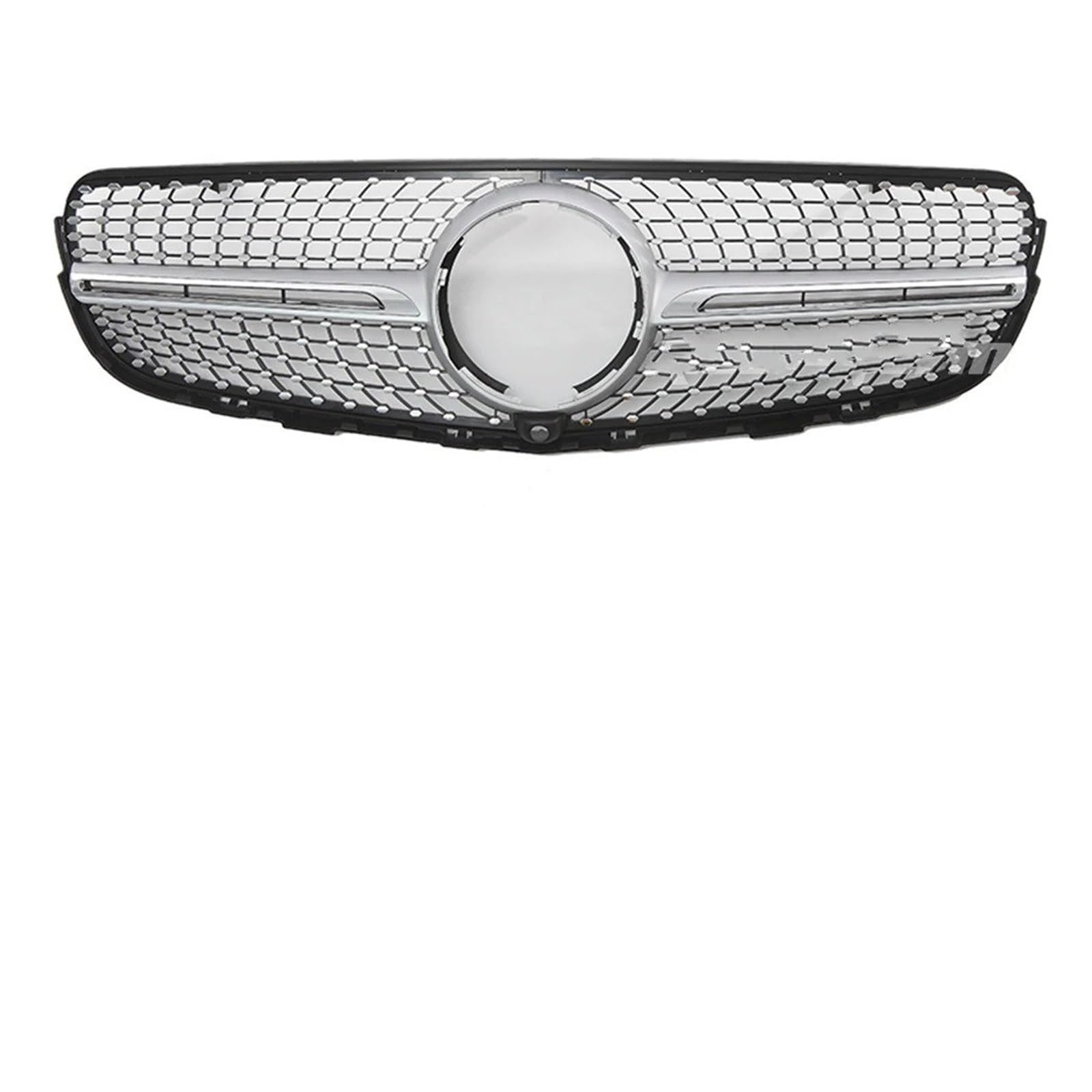 Kühlergrill Für GLC-Klasse GLC200 GLC250 GLC300 Sport GLC63 Style W253 X253 Für GT 2016–2019 Autogrill Frontgrill Front Kühlergrille(Sliver Cam diam) von HXVGEGKPYK