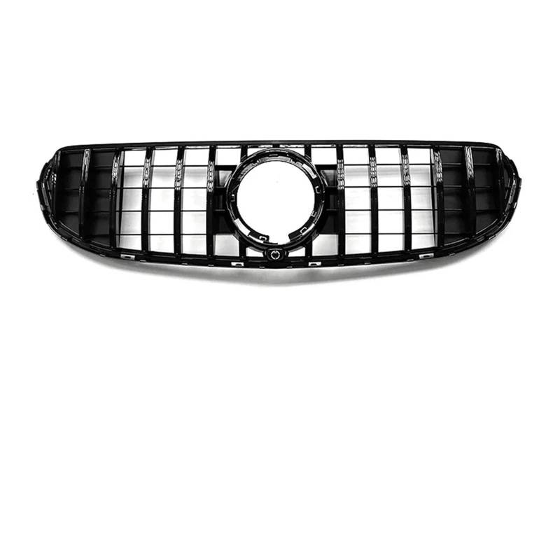 Kühlergrill Für GLC SUV X253 GLC300 GLC43 2020-2022 2023 Auto Chrom Schwarz Silber Diamanten Stil Frontstoßstangengrill Renngitter Front Kühlergrille(G -Black Normal) von HXVGEGKPYK