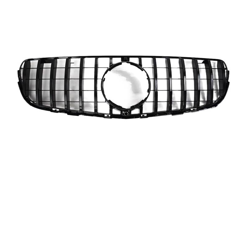 Kühlergrill Für GLC X253 Für GT Style 2015-2018 Auto Fronteinlass Mesh Stoßfänger Kühlergrill Gitter Refit Ersatzteil Diamant Tuning Grill Front Kühlergrille(G Black) von HXVGEGKPYK
