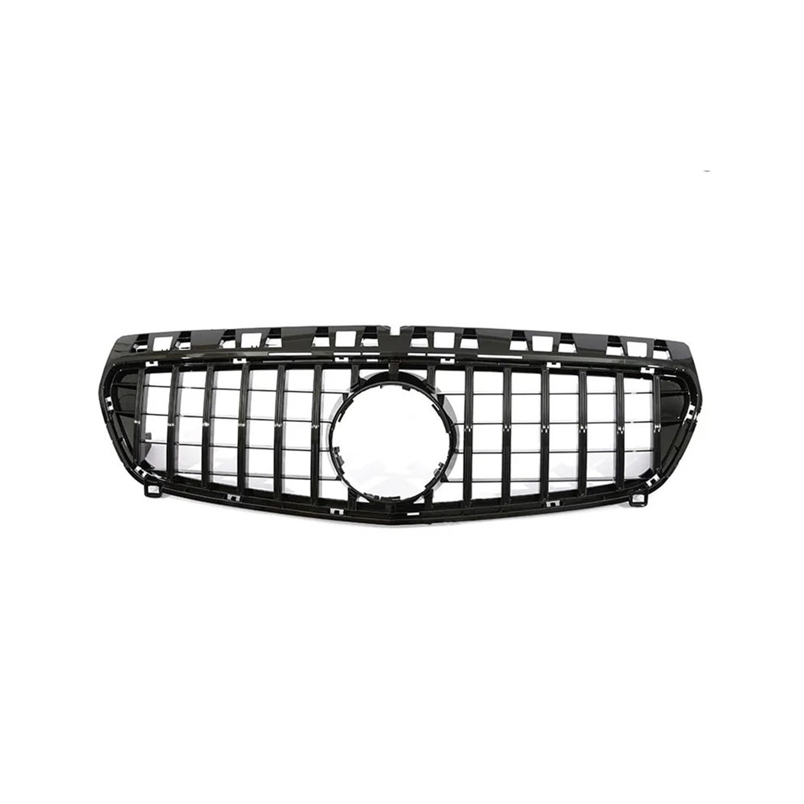 Kühlergrill Für GTR Für AMG A45 Grill Für A-Klasse W176 2013-2018 Schwarz Silber Chrom Kühlergrill Kühlergrill Vorne(13-15 Chrome) von HXVGEGKPYK