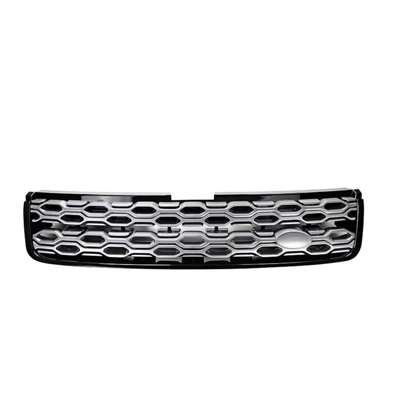 Kühlergrill Für Land Für Rover Für Discovery Für Sport 2020-2023 2022 Auto-Renngrill Frontstoßstangengrills Mesh-Grill-Zubehör Front Kühlergrille(Black Silver) von HXVGEGKPYK