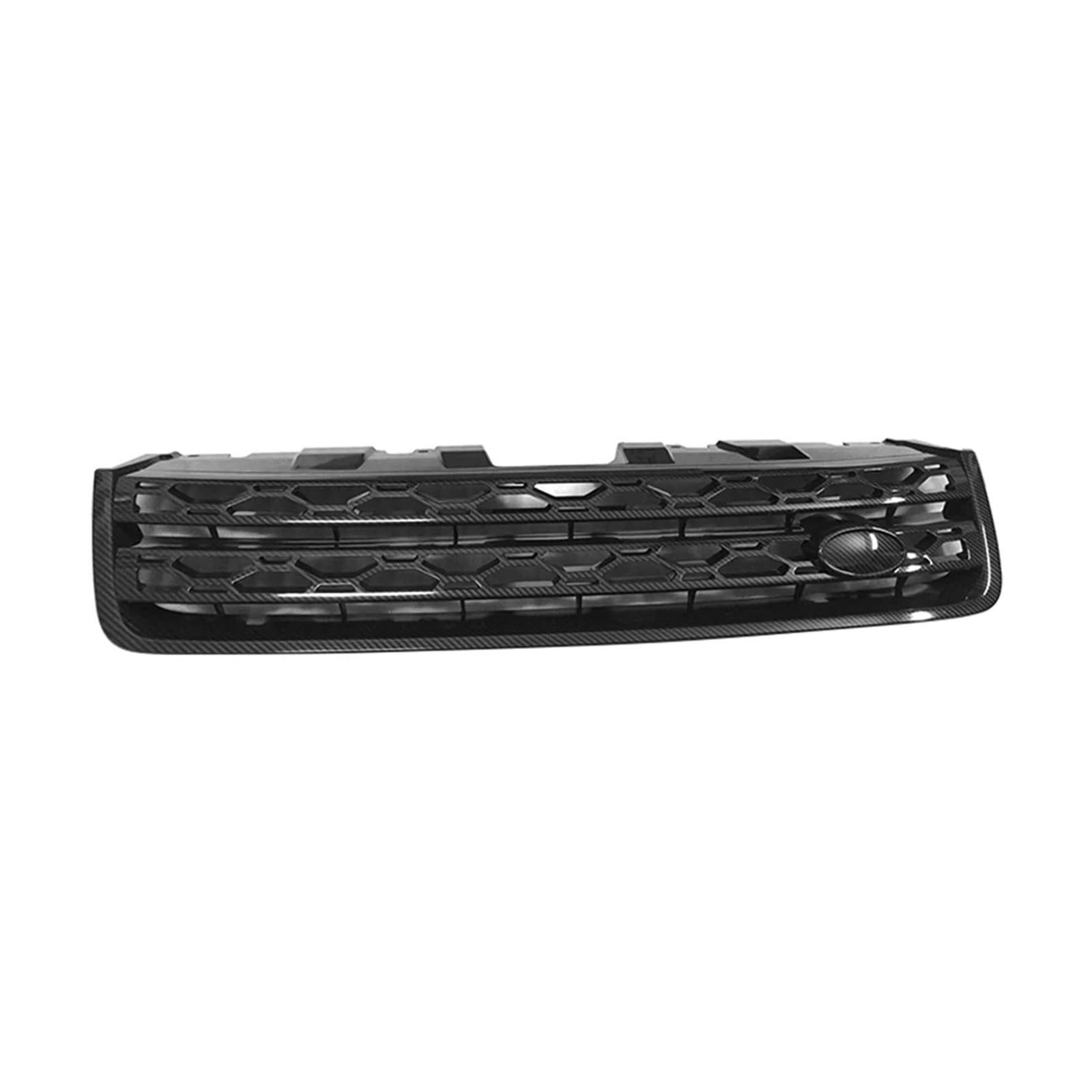 Kühlergrill Für Land Für Rover Für Discovery Für Sport L550 2015-2019 Auto-Frontkühlergrill Oberer Renngrill Kühlergrill Vorne(Carbon Fiber Color) von HXVGEGKPYK