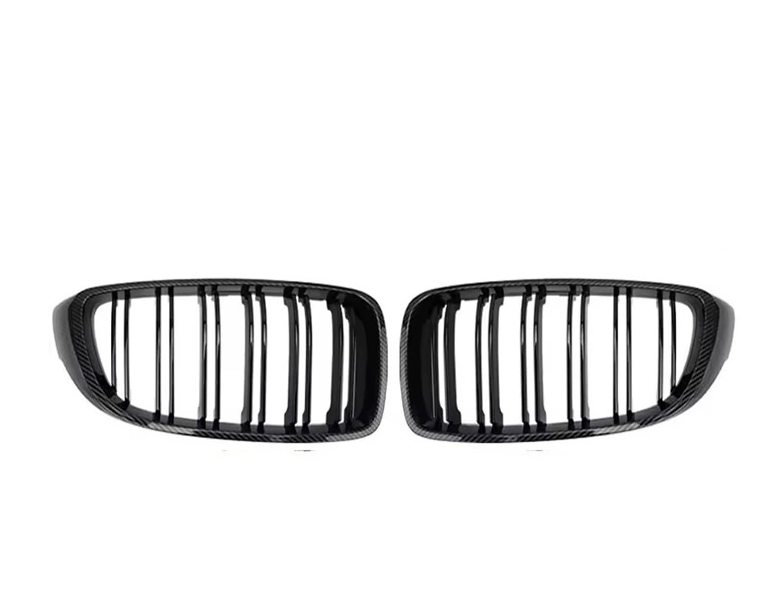 Kühlergrill Für M4 Style F32 F33 F36 F80 F82 425i 430i 440i 435i Cabriolet Coupe 2013-2020 2019 Auto Front Nierengrill Lamellengrill Front Kühlergrille(Double-Carbon Look) von HXVGEGKPYK
