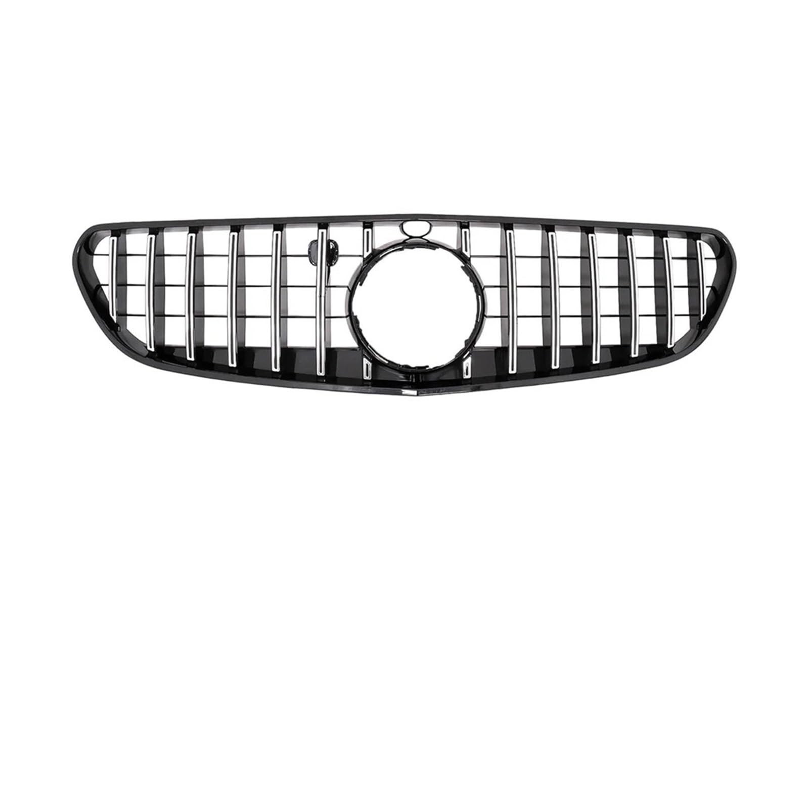 Kühlergrill Für S-Klasse W217 S500 S550 2015-2017 Glänzend Schwarz Für GTR Stil Gitter Stoßstange Gitter Mesh Kühlergrill Vorne(G-Chrome Silver) von HXVGEGKPYK