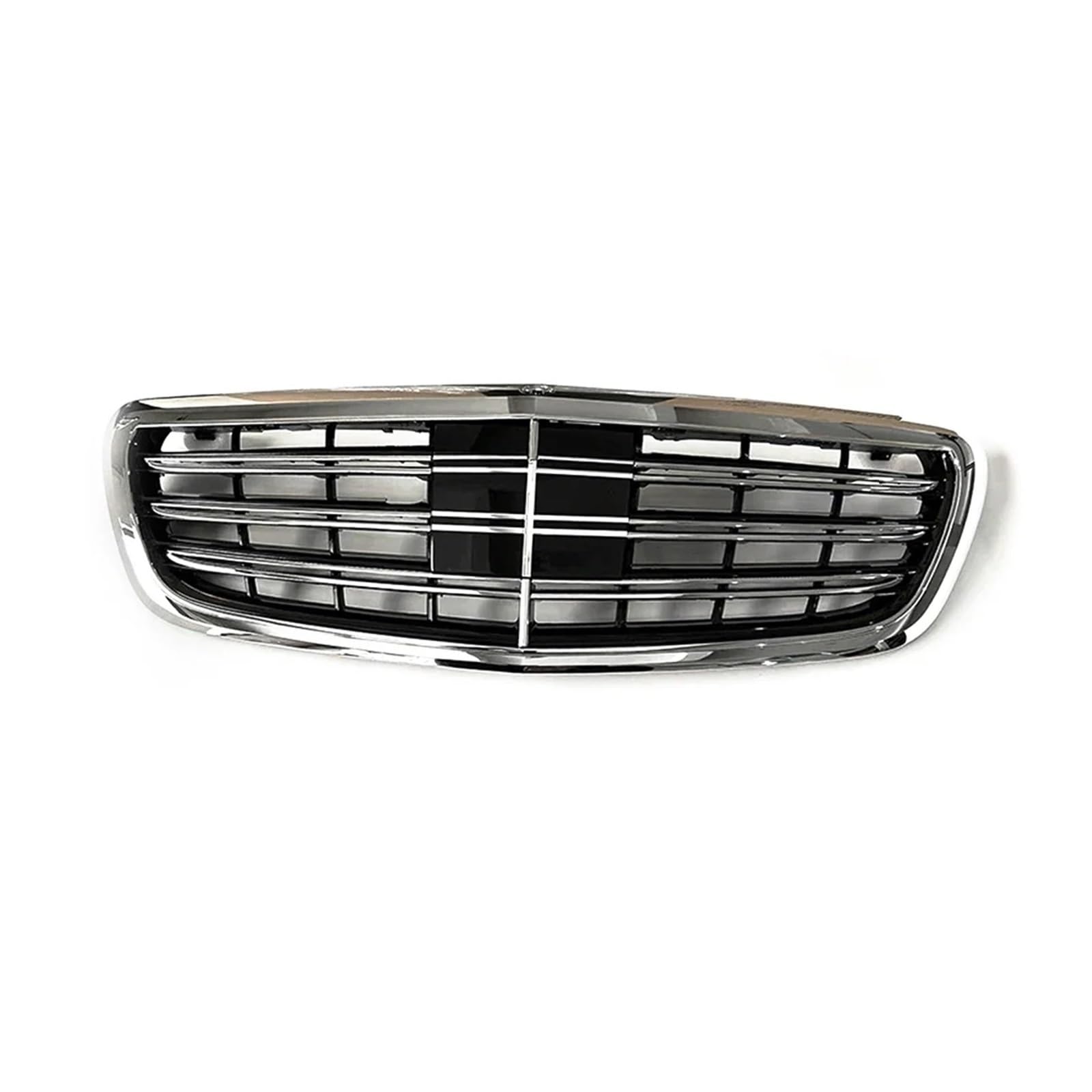 Kühlergrill Für S-Klasse W222 S320 S400 S350 S500 S450 S600 2014-2019 Auto Kühlergrill Stoßstange ABS Grill Kühlergrill Vorne(Silver) von HXVGEGKPYK