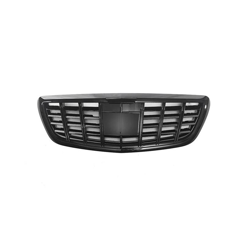 Kühlergrill Für S-Klasse W222 S550 S400 S450 S500 S560 2014-2019 Auto Kühlergrill Facelift Gitter Mesh Grill Kühlergrill Vorne(Black) von HXVGEGKPYK