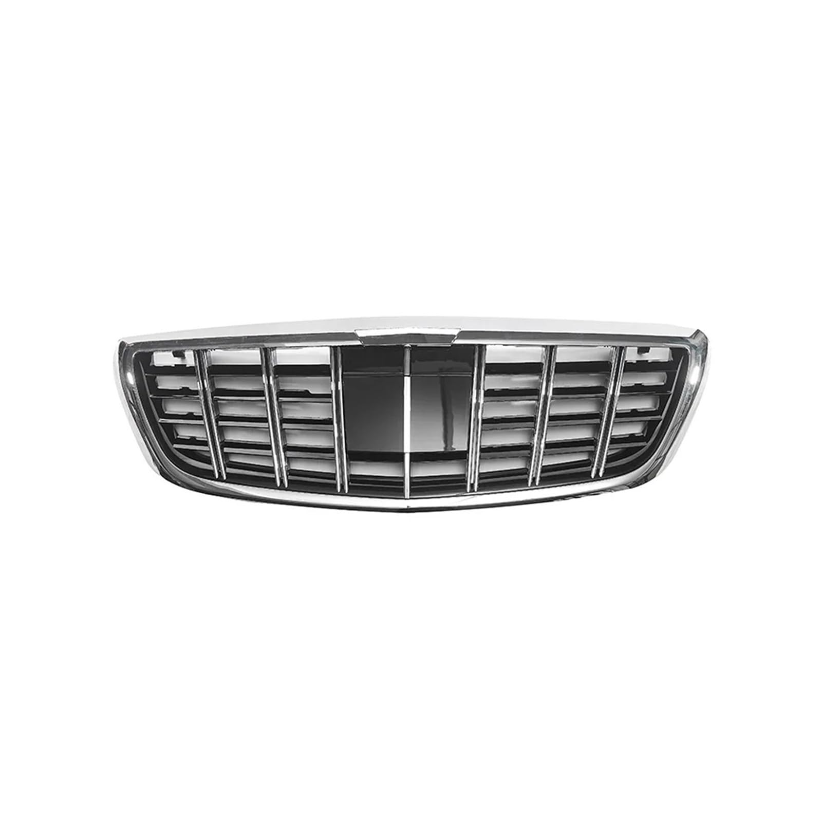 Kühlergrill Für S-Klasse W222 S550 S400 S450 S500 S560 2014-2019 Auto Kühlergrill Facelift Gitter Mesh Grill Kühlergrill Vorne(Silver) von HXVGEGKPYK