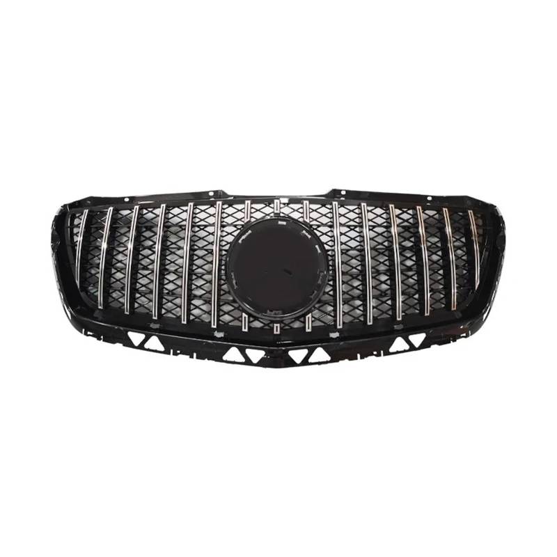 Kühlergrill Für Sprinter W906 Modifiziert Für GT 2013 2014 2015 2016 Auto-Frontgrill Kühlergrill Hellschwarz Hellsilber Front Kühlergrille(Bright Silver Grille) von HXVGEGKPYK