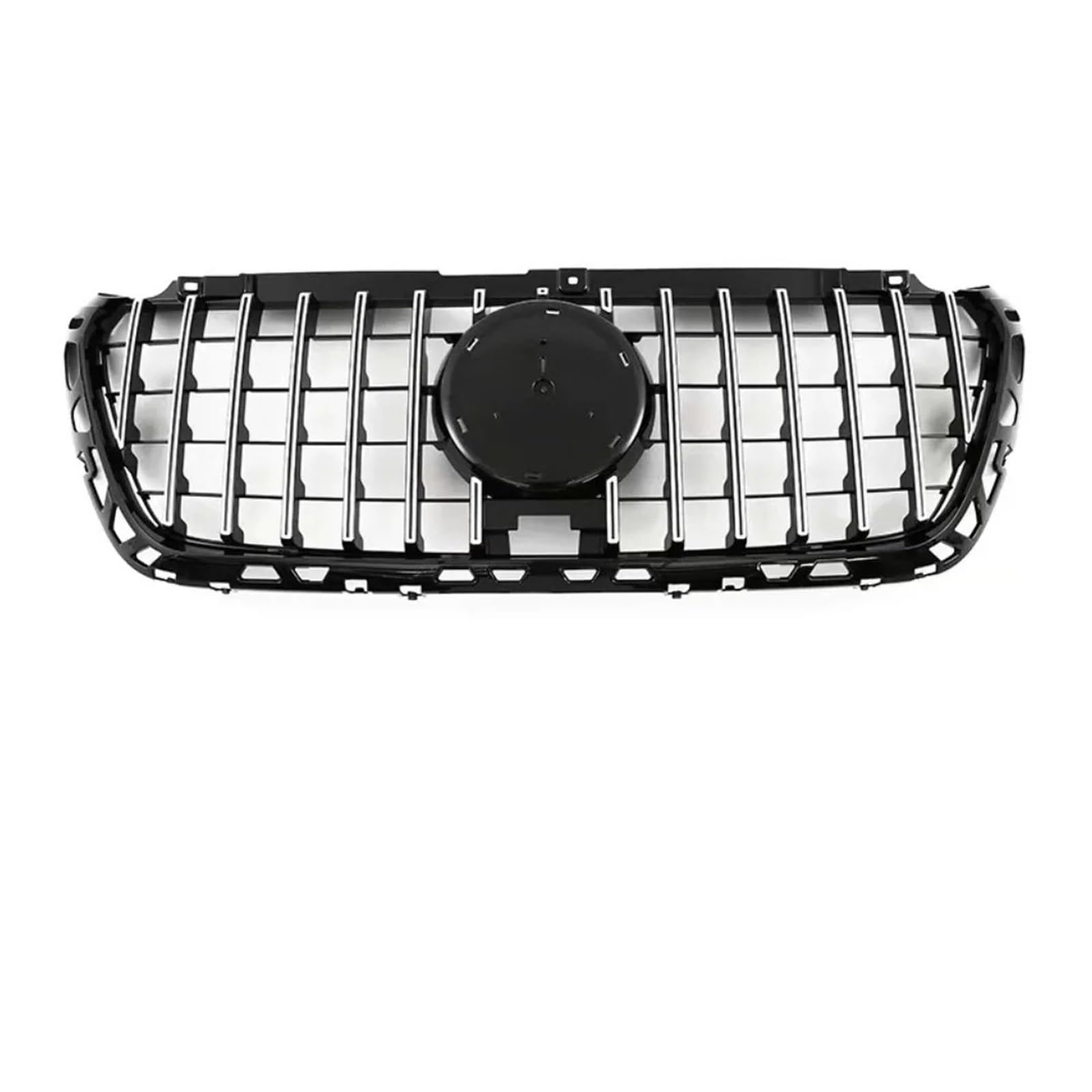 Kühlergrill Für Sprinter W907 2018 2019 2020 2021 2022 2023 Auto-Tuning-Grills Frontgrill Haubengrill Front Kühlergrille(Silver) von HXVGEGKPYK