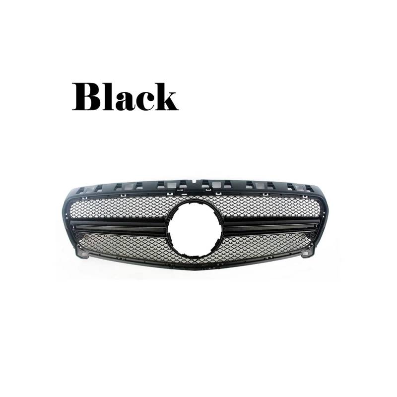 Kühlergrill Für W176 A-Klasse 2013 2014 2015 Auto Stoßstangengrill Facelift Grill Kühlergrill Vorne(Black) von HXVGEGKPYK