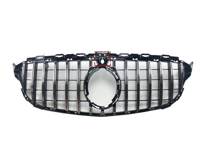 Kühlergrill Für W205 S205 C C205 C180 C200 C250 C300 C260 Für GT Stil 2014-2021 Auto Front Stoßstange Grill Grill Oberen Ersatz Front Kühlergrille(19-21Silver with Cam) von HXVGEGKPYK