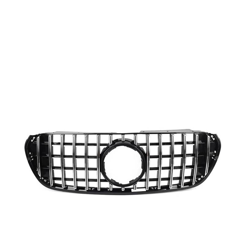 Kühlergrill Für X-Klasse W470 BR470 2017 2018 2019 Auto Frontstoßstange Kühlergrill Chrom Schwarz Racing Grill Front Kühlergrille(Chrome) von HXVGEGKPYK