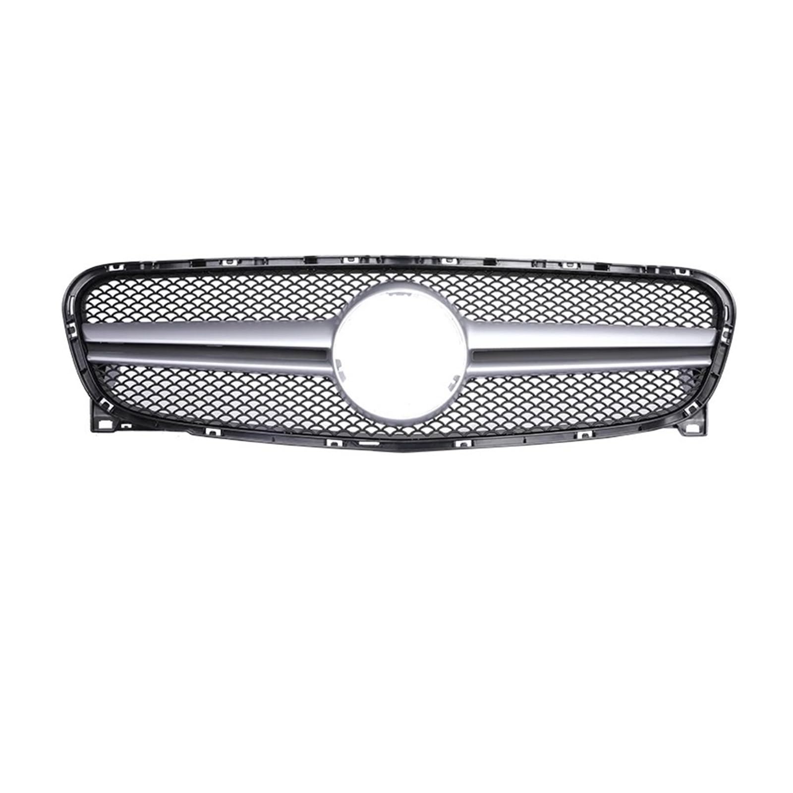 Kühlergrill Für X156 Für GLA Für GT Für Diamond Style GLA200 GLA250 GLA260 2014-2019 Autogrill Frontstoßstangengrill Zubehör Front Kühlergrille(14-16 A Sliver) von HXVGEGKPYK