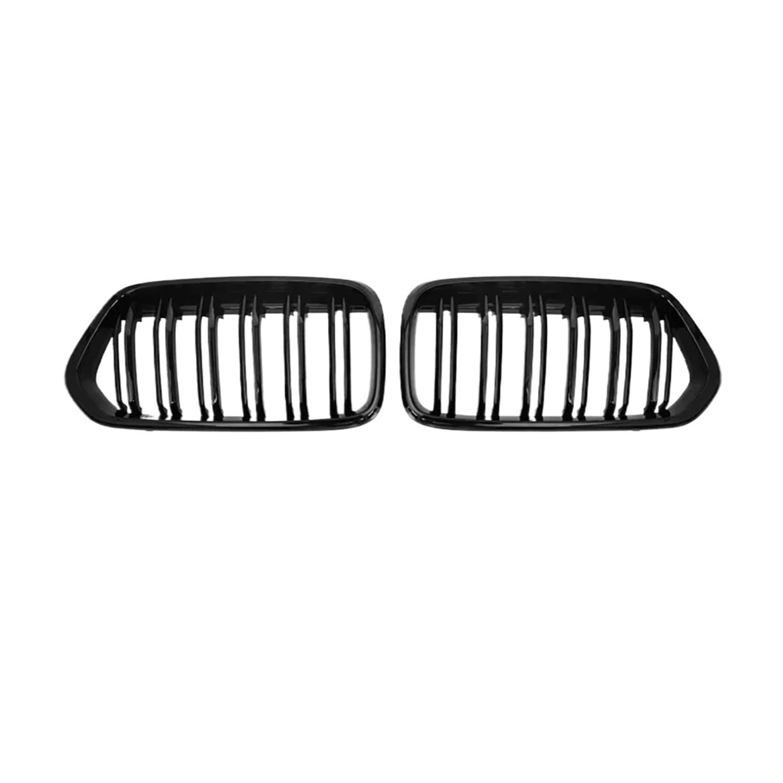 Kühlergrill Für X2 F39 2018-2021 Auto Doppellamellen Glanz M-Farbe Frontgrill Gitter Nierengrill Ersatz Frontstoßstangengrill Front Kühlergrille(D Glossy Black) von HXVGEGKPYK