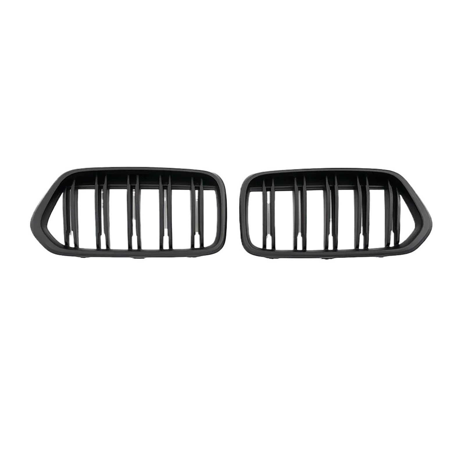 Kühlergrill Für X2 F39 2018-2021 Auto Doppellamellen Glanz M-Farbe Frontgrill Gitter Nierengrill Ersatz Frontstoßstangengrill Front Kühlergrille(D Matte Black) von HXVGEGKPYK