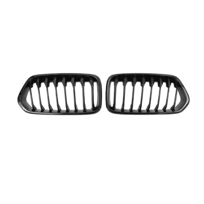 Kühlergrill Für X2 F39 2018-2021 Auto Doppellamellen Glanz M-Farbe Frontgrill Gitter Nierengrill Ersatz Frontstoßstangengrill Front Kühlergrille(S Glossy Black) von HXVGEGKPYK
