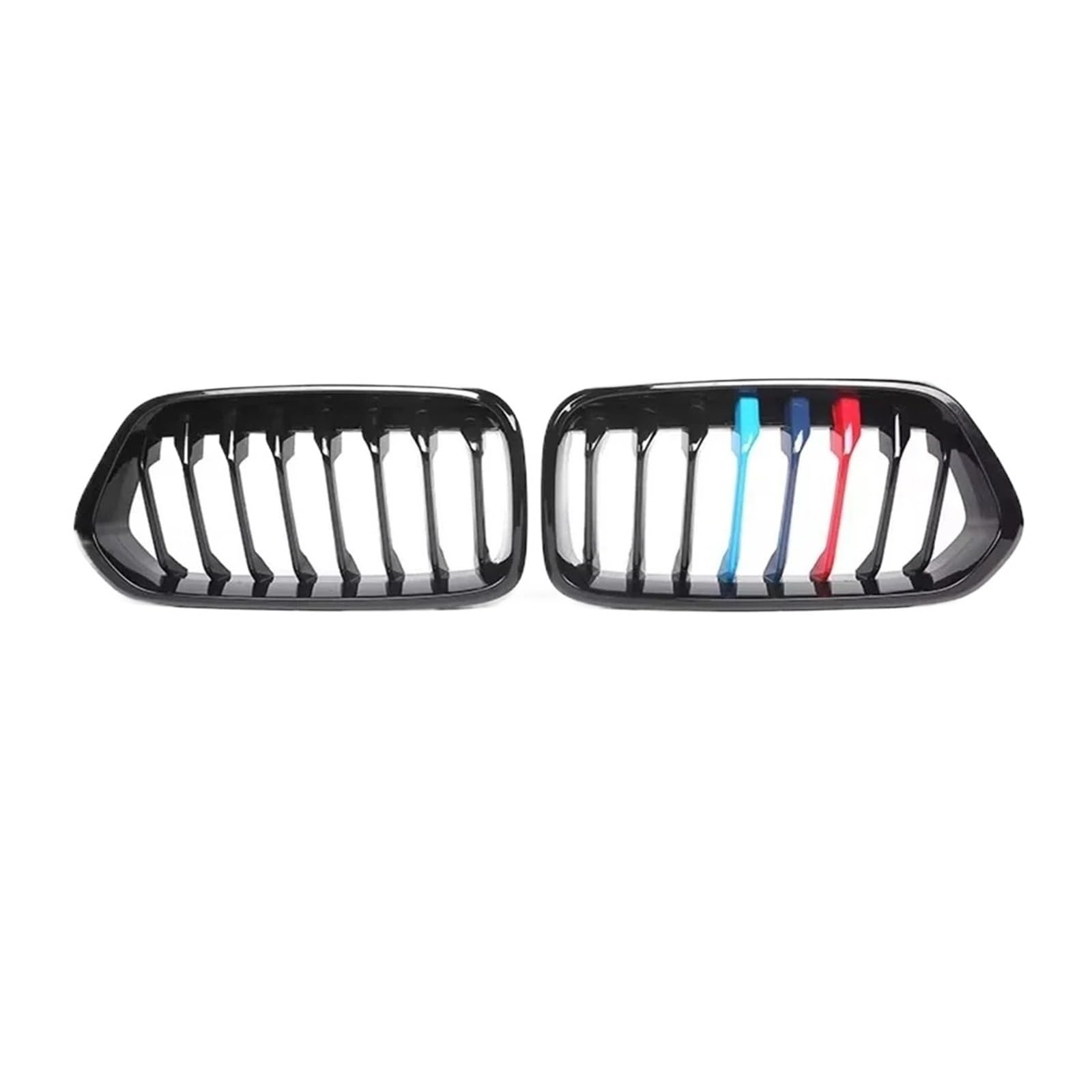 Kühlergrill Für X2 F39 2018-2021 Auto Doppellamellen Glanz M-Farbe Frontgrill Gitter Nierengrill Ersatz Frontstoßstangengrill Front Kühlergrille(S Glossy M-Color) von HXVGEGKPYK