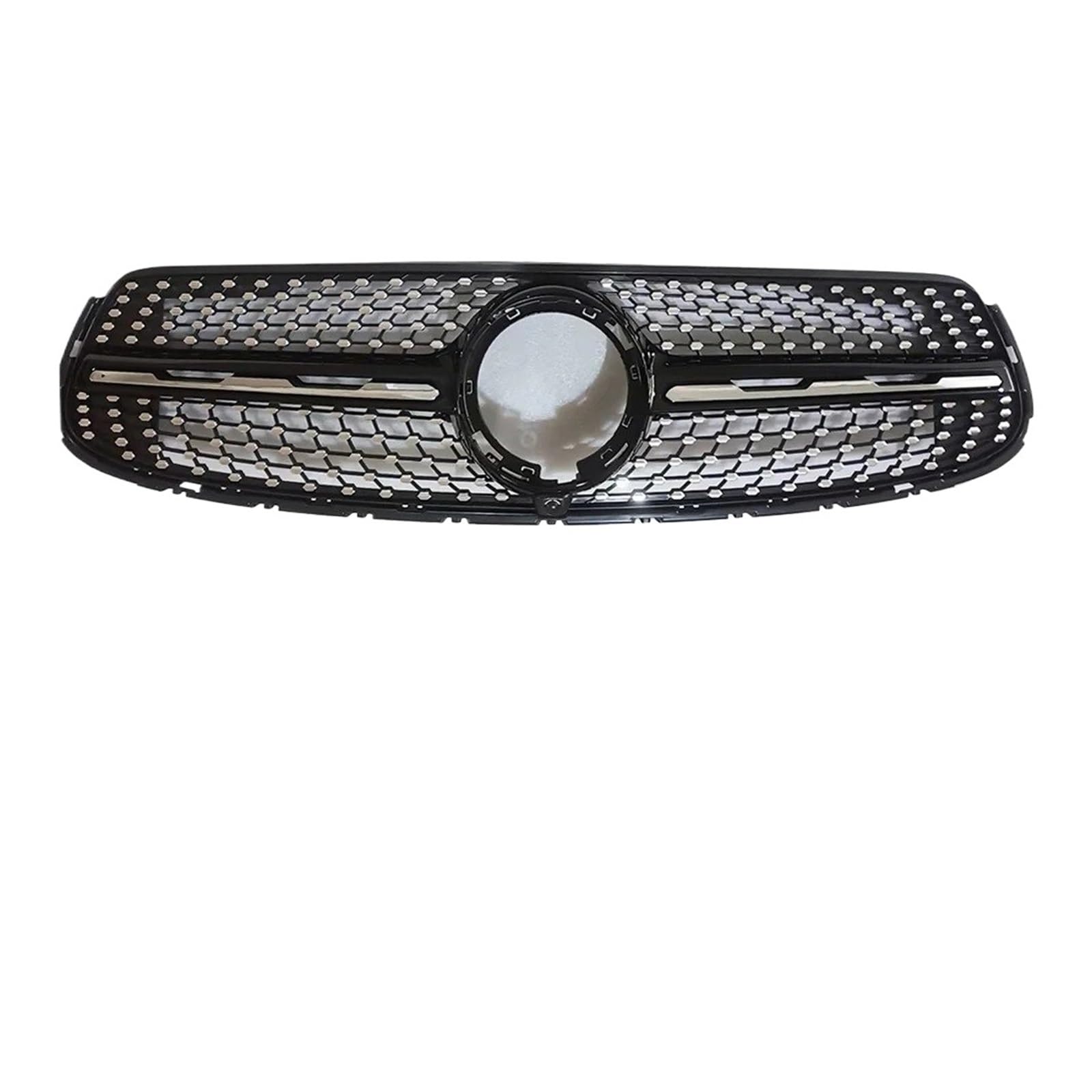 Kühlergrill Für X253 Für GLC 300 200 220 Diamant Für GT Stil 2019-2021 Auto Front Stoßstange Kühlergrill Einlass Grill Tuning Haube Mesh Grid Front Kühlergrille(Sport D Black) von HXVGEGKPYK