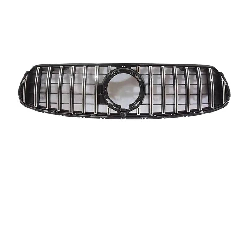 Kühlergrill Für X253 Für GLC 300 200 220 Diamant Für GT Stil 2019-2021 Auto Front Stoßstange Kühlergrill Einlass Grill Tuning Haube Mesh Grid Front Kühlergrille(Sport G Silvery) von HXVGEGKPYK