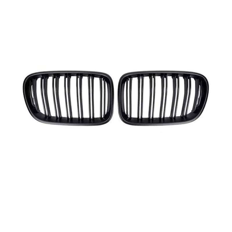 Kühlergrill Für X3 F25 2011-2014 Für X4 F26 2014-2017 2018 Autofront Glanzschwarz Sport Nierengrill Diamantgrill Tuningteile Front Kühlergrille(11-14 Dual Slat) von HXVGEGKPYK