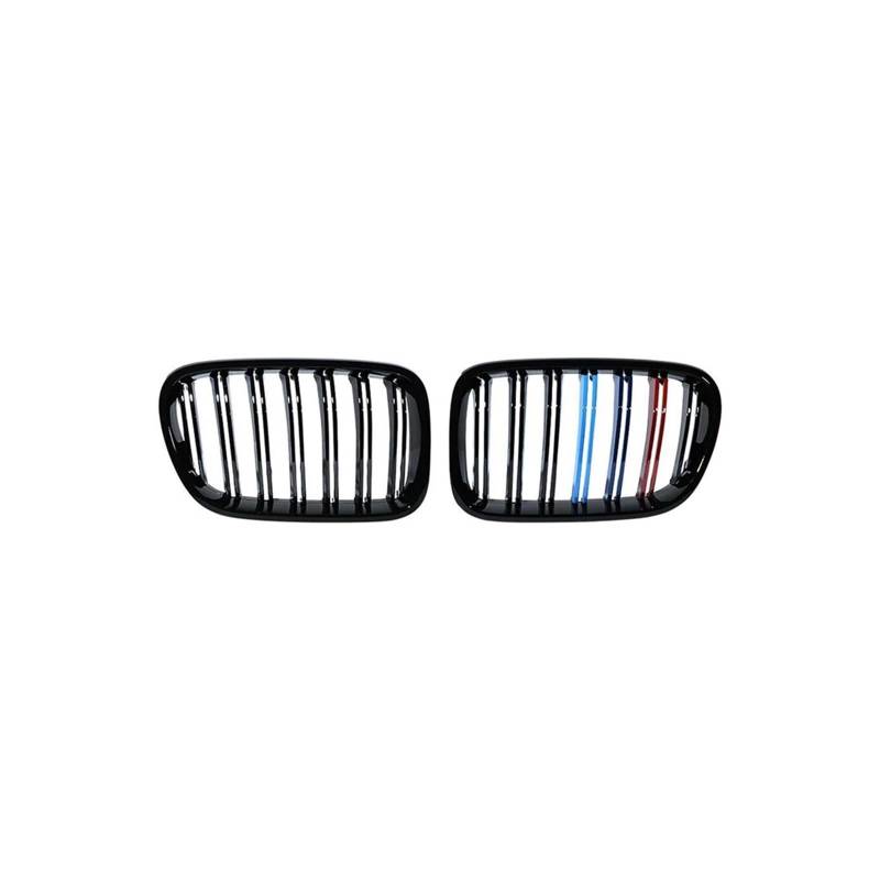 Kühlergrill Für X3 Für X4 F25 F26 2010-2017 Auto Front Nierengrill Haube Frontstoßstange Kühlergrill Kühlergrill Vorne(E Gloss Black) von HXVGEGKPYK