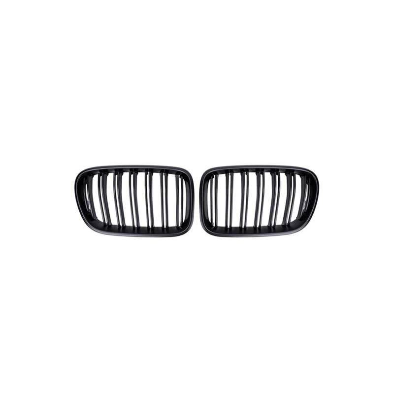 Kühlergrill Für X3 Für X4 F25 F26 2010-2017 Diamond Style Rennwagen Kühlergrill Haube Kühlergrill Vorne(D Matte Black) von HXVGEGKPYK
