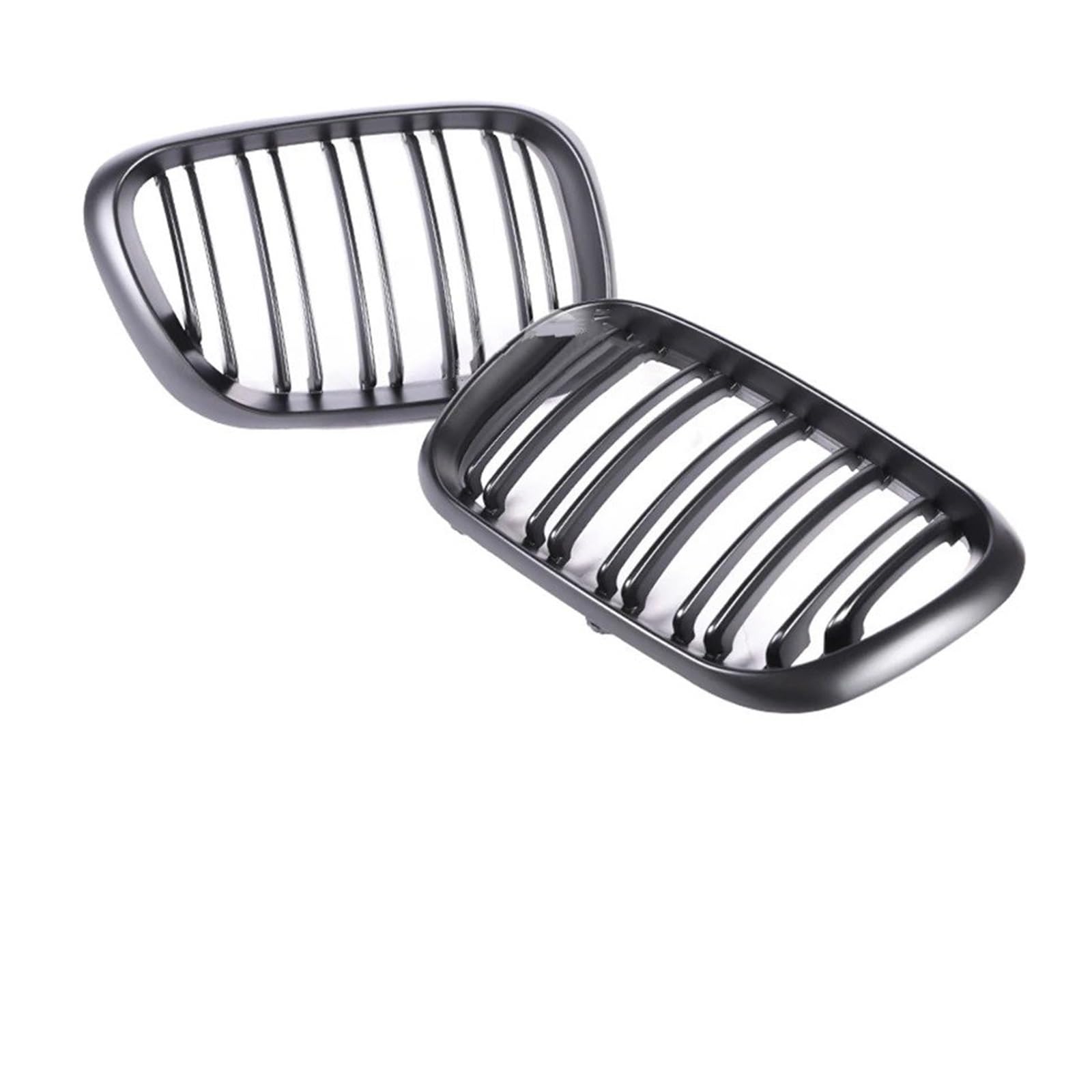 Kühlergrill Für X5 E53 X5M Für M Style 1999-2004 2005 2006 Autoinnenkühlergrillabdeckung Schwarzglanz Frontstoßstange Nierengrill Front Kühlergrille(Matte Black 99-03) von HXVGEGKPYK