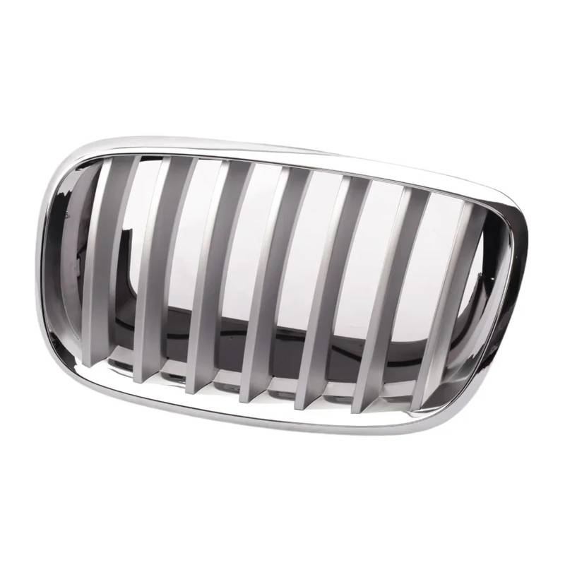 Kühlergrill Für X5 Für X6 E70 E71 E72 2007-2011 2012 2013 Auto Silbrig Links Rechts Vorne Mitte Mesh Grill 51137185223 51137185224 Front Kühlergrille(Left) von HXVGEGKPYK