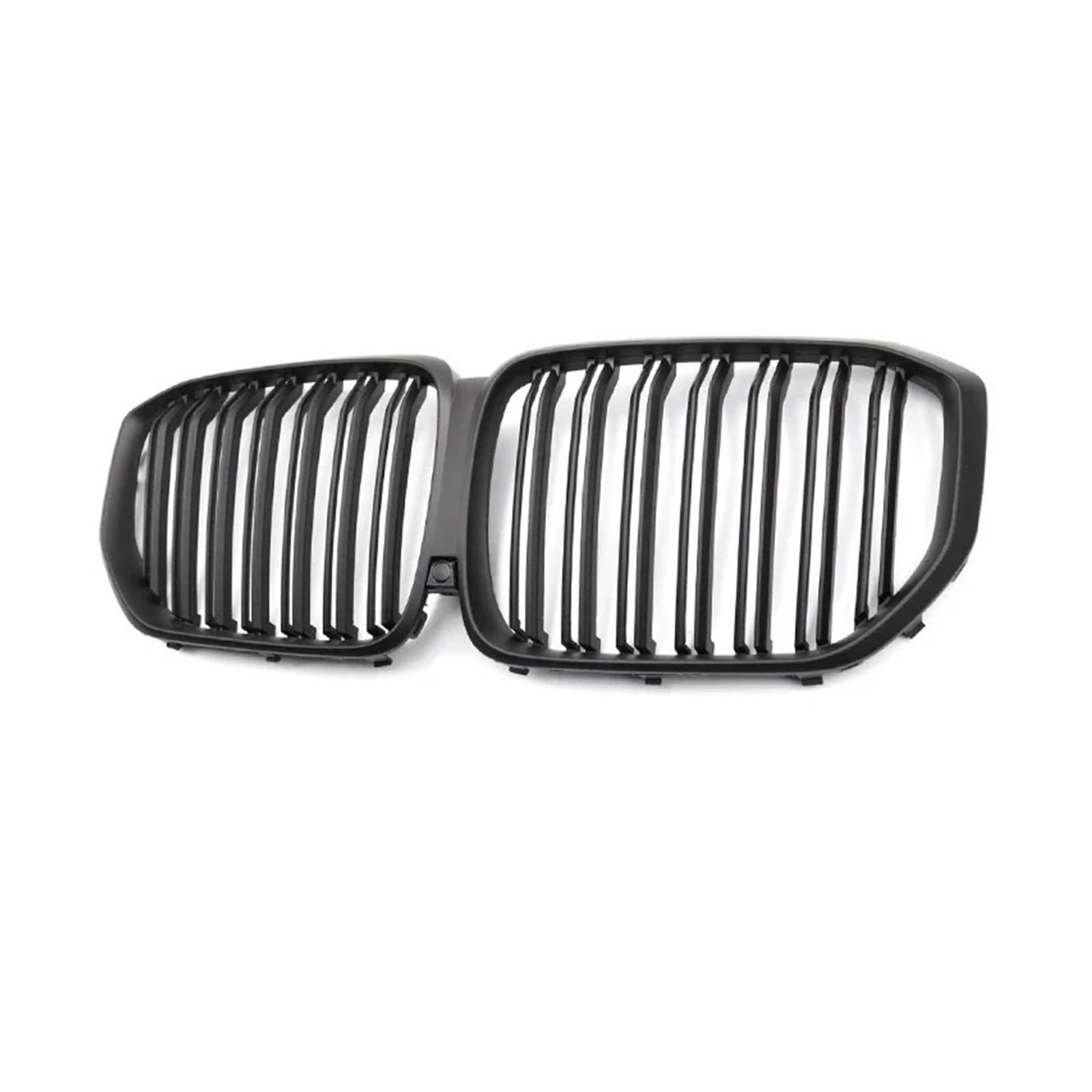 Kühlergrill Für X5 G05 2019-2023+ Auto-Front-Nierengrill Renngrills Glanz-Matt-Schwarz-Kühlergrill-Zubehör Einzeiliger Kühlergrill Front Kühlergrille(19-22 Matte Black-II) von HXVGEGKPYK