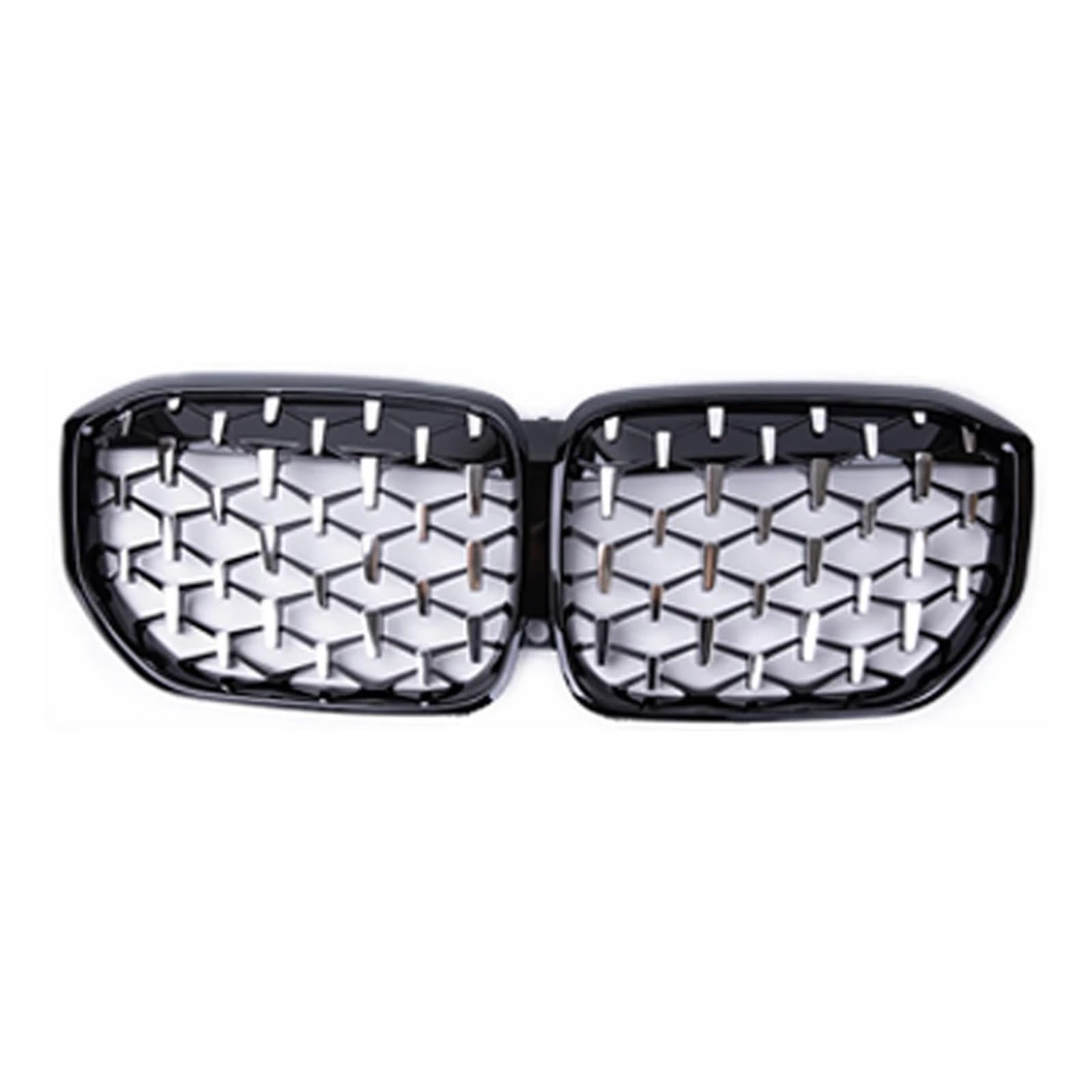 Kühlergrill Für X5-Serie G05 2018–2020 Auto-Styling-Kühlergrill ABS-Kunststoff Frontstoßstangengrill Mittelgrill Vertikale Leiste Front Kühlergrille(Meteor Slat B) von HXVGEGKPYK