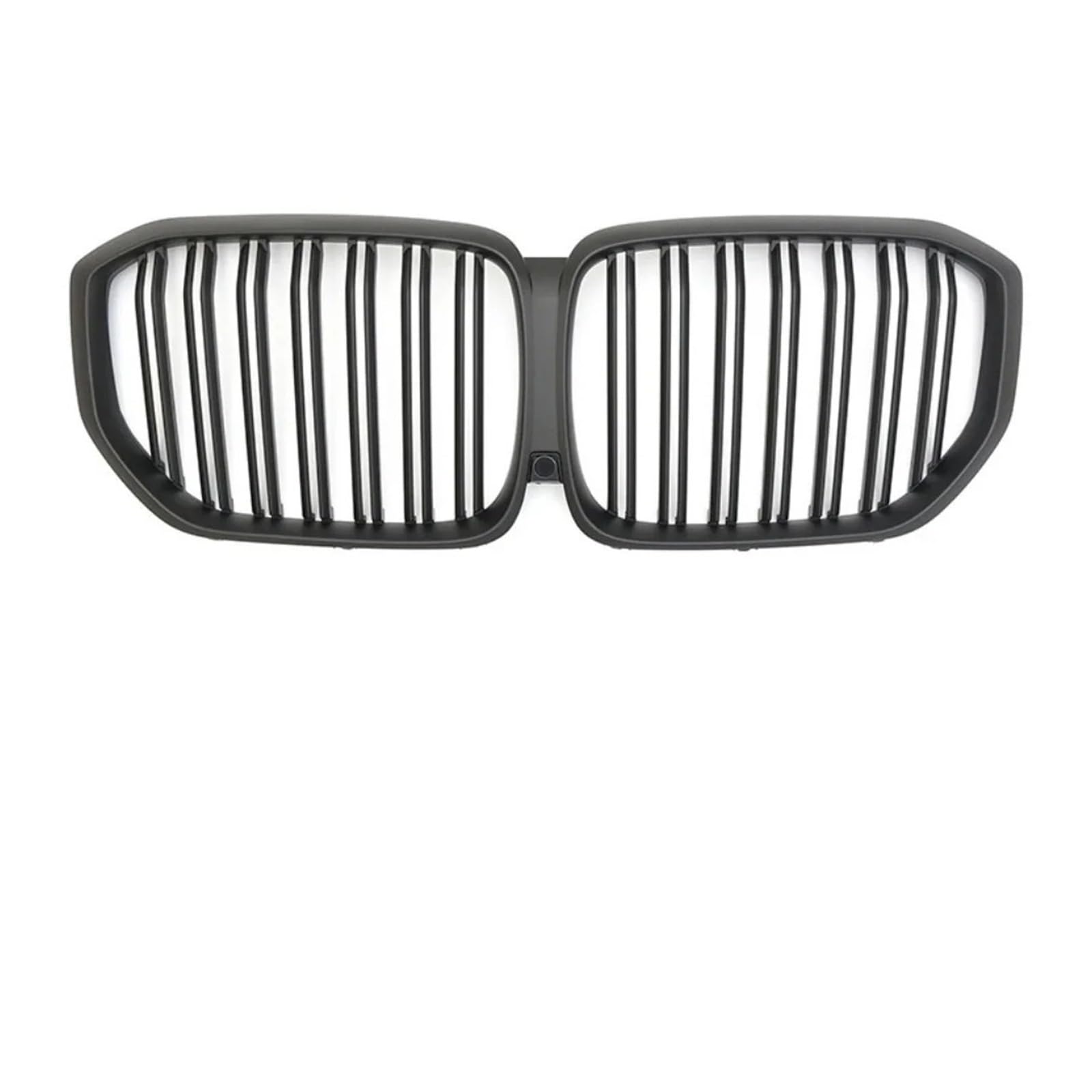 Kühlergrill Für X5-Serie G05 2019–2023 Auto-Front-Kühlergrill-Haube ABS Racing Grill-Lamelle Glanzschwarz Ersatz-Frontgrill Front Kühlergrille(Matte Black 2 Line) von HXVGEGKPYK