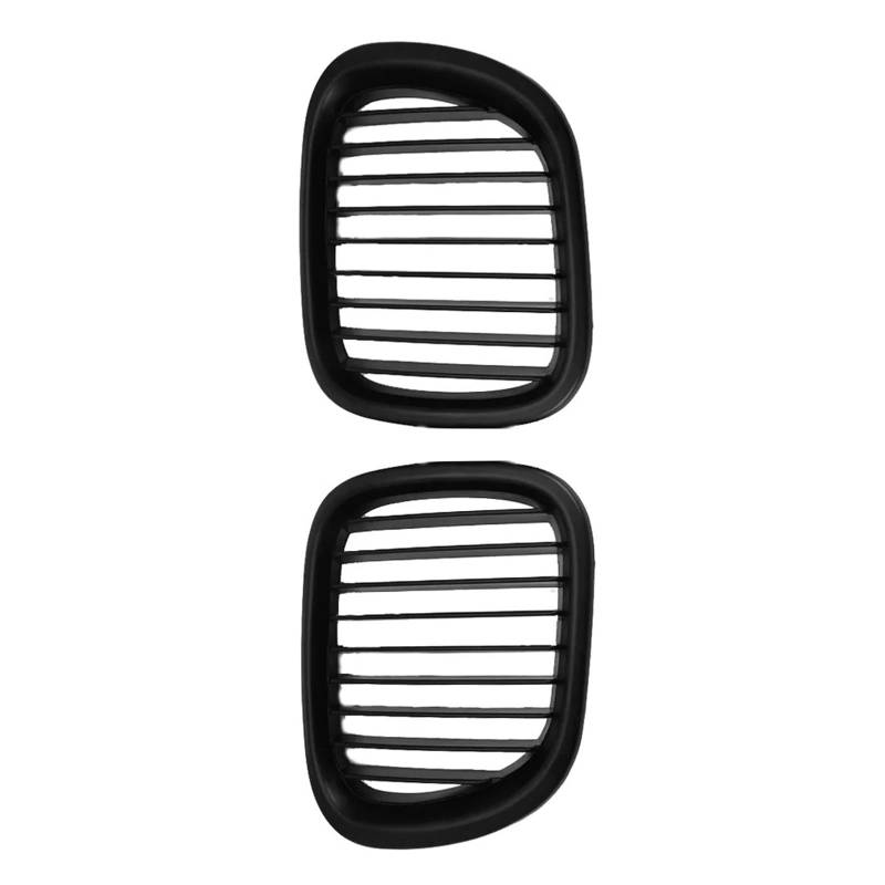 Kühlergrill Für Z3 E36 1996-1999 2000 2001 2002 Auto Einzellamellen-Sportgrill Glänzend Schwarzer Kühlergrill Vorne Nieren-Renngrill Front Kühlergrille(Matte Black) von HXVGEGKPYK