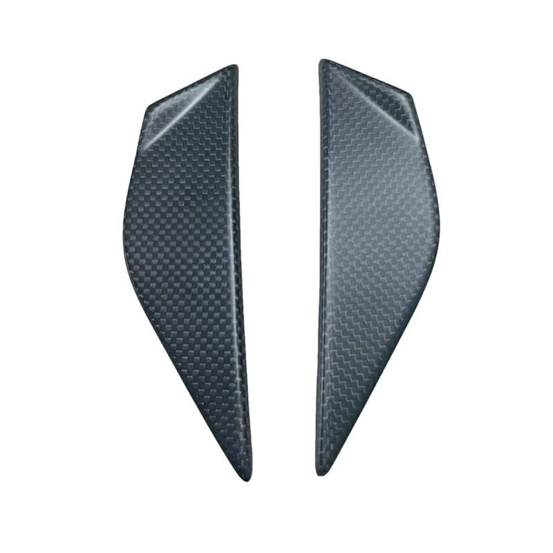 Carbon Fiber Rückspiegelabdeckung Frontverkleidung Motorrad Modifizierte Teile Dekorieren Kappe Kompatibel Mit V2 V4 V4S 2018-2023 2024(Matte Black) von HXYLS