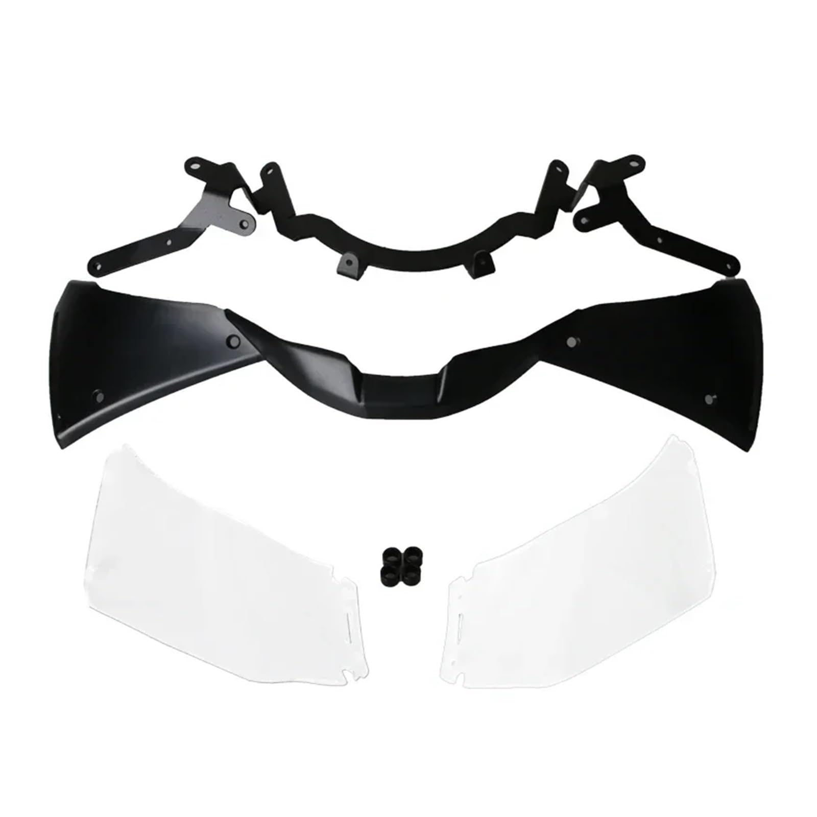 Dekorativer Stabilisator-Deflektor for Motorrad, kompatibel mit CBR1000RR-R 2021 – Frontverkleidung, seitlicher Winglet-Spoiler(Clear) von HXYLS