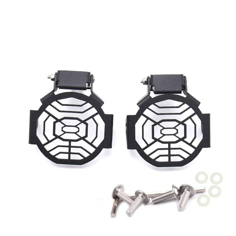 HXYLS Kompatibel mit R1300GS R 1300 GS GS1300 2024 Motorrad 7 Farbe Flipable Nebel Nebel licht Protector Guard(BLACK) von HXYLS