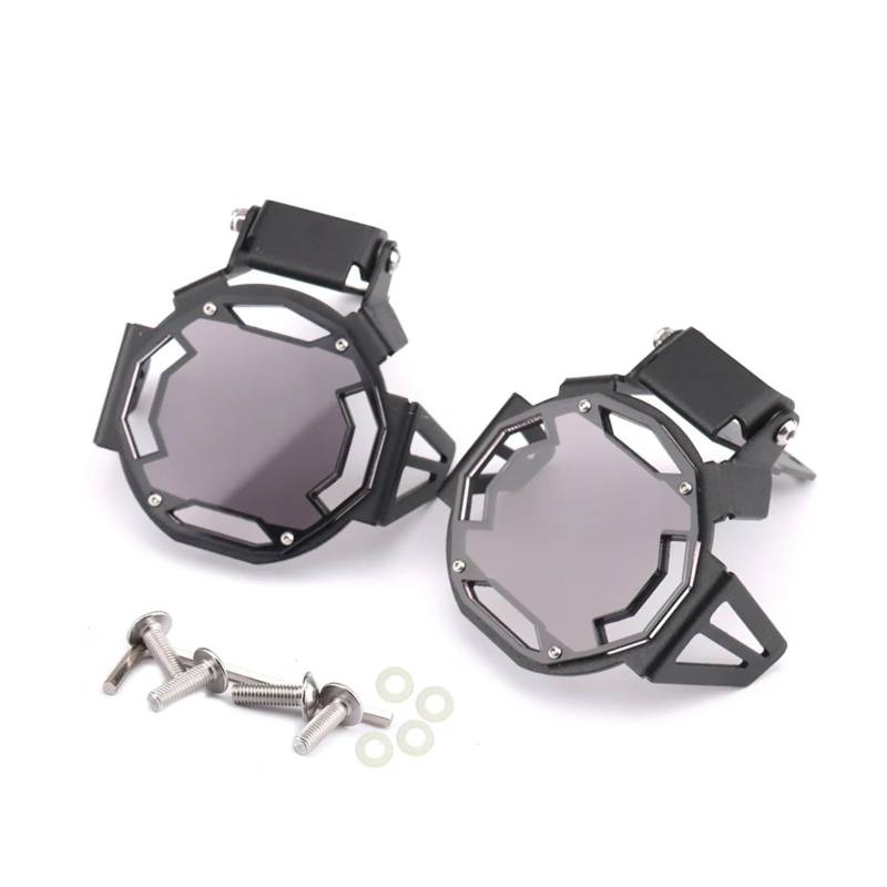 HXYLS Kompatibel mit R1300GS R 1300 GS GS1300 2024 Motorrad 7 Farbe Flipable Nebel Nebel licht Protector Guard(BLACK 1) von HXYLS