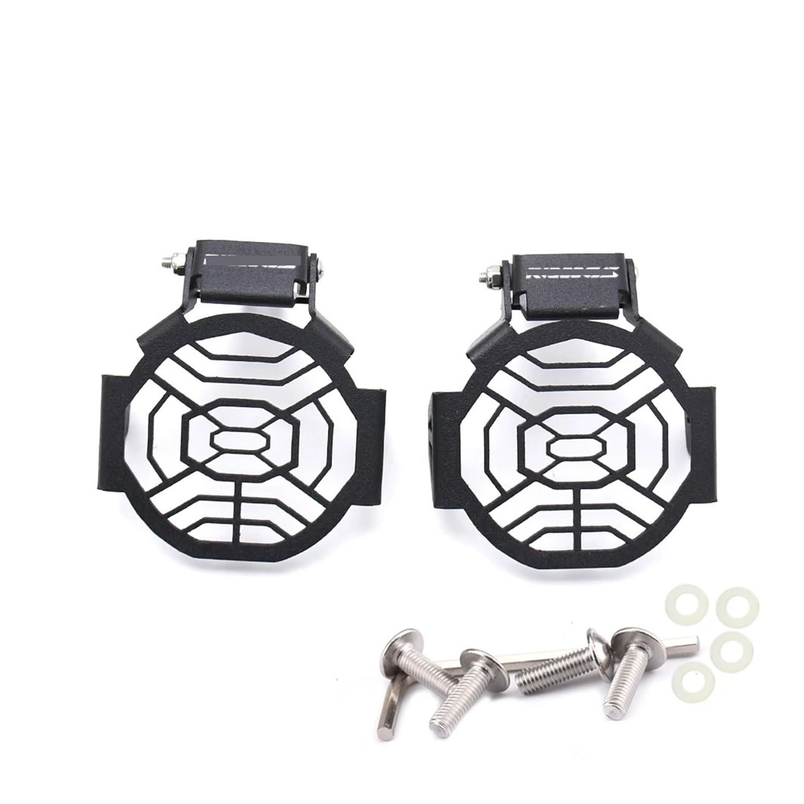 HXYLS Kompatibel mit R1300GS R 1300 GS GS1300 2024 Motorrad 7 Farbe Flipable Nebel Nebel licht Protector Guard(BLACK A) von HXYLS