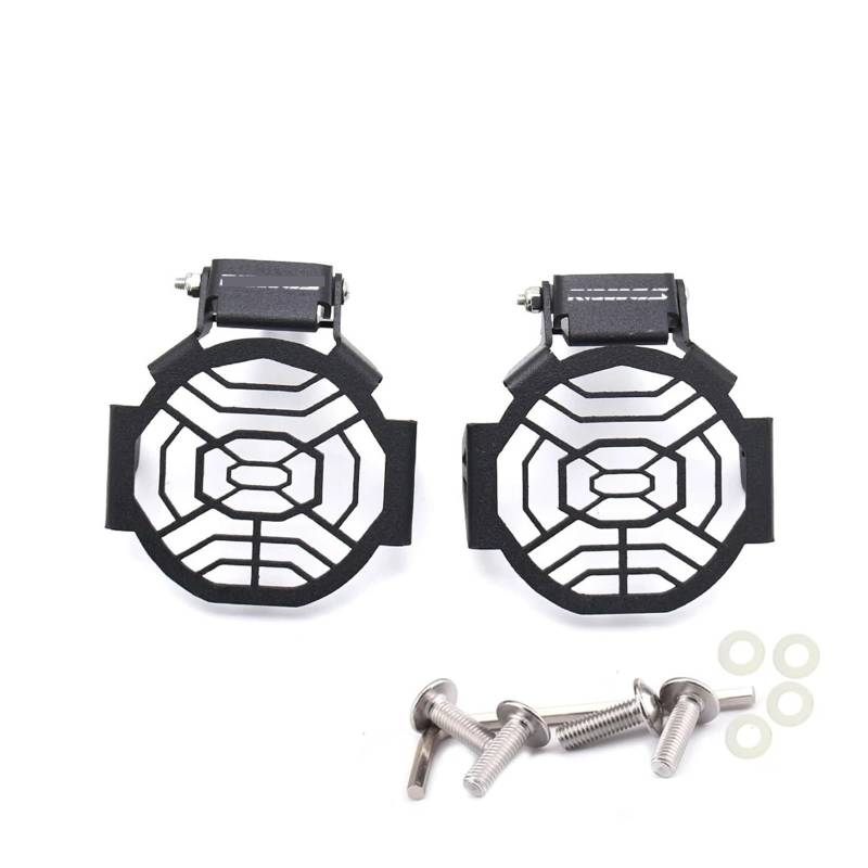 HXYLS Kompatibel mit R1300GS R 1300 GS GS1300 2024 Motorrad 7 Farbe Flipable Nebel Nebel licht Protector Guard(BLACK A) von HXYLS