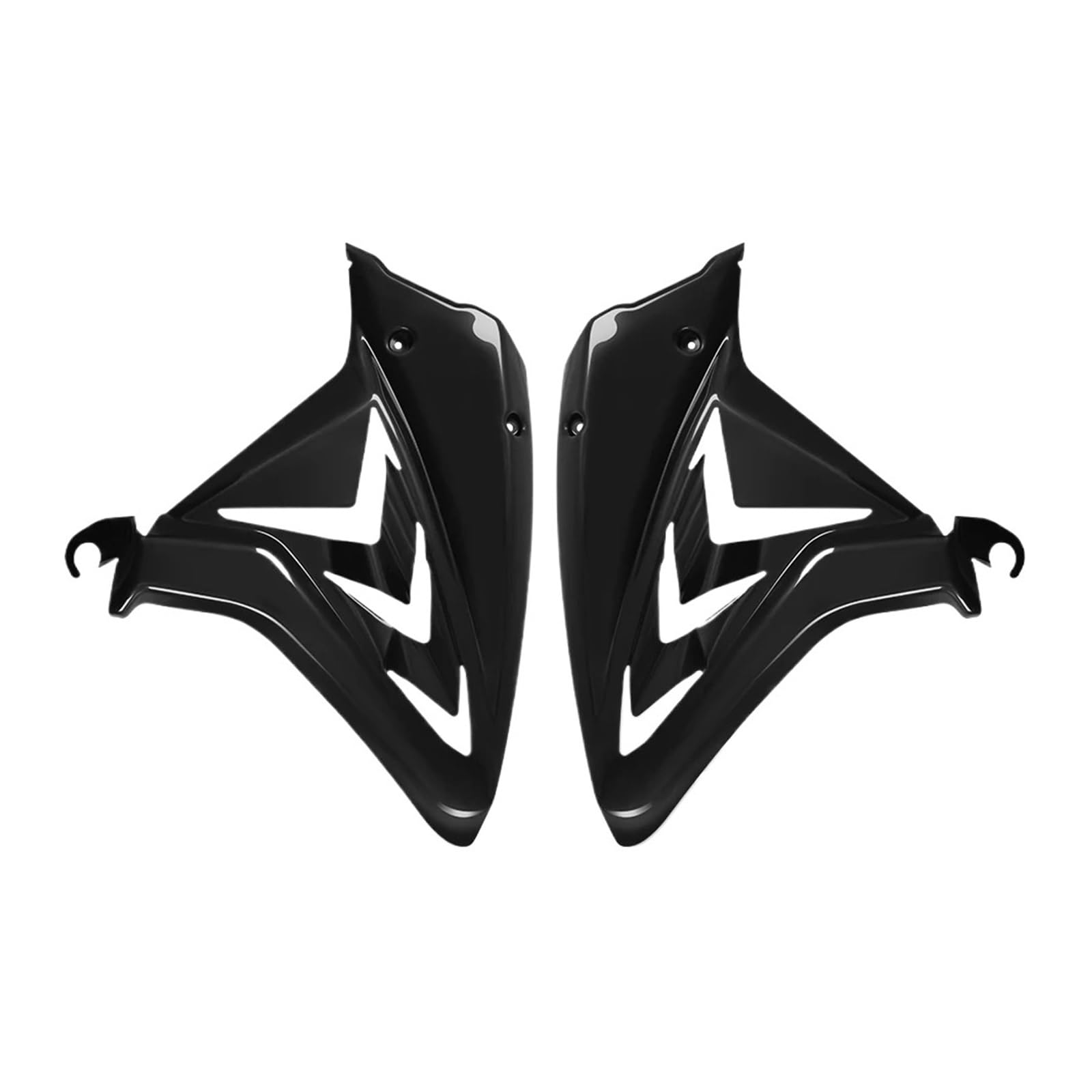 Kompatibel mit CBR 650R 2023 CBR650 R 2019-2023 CBR650R Sitzseitenverkleidung Karosseriefüllung Spritzrahmen Spoiler Seitenverkleidung(Black) von HXYLS