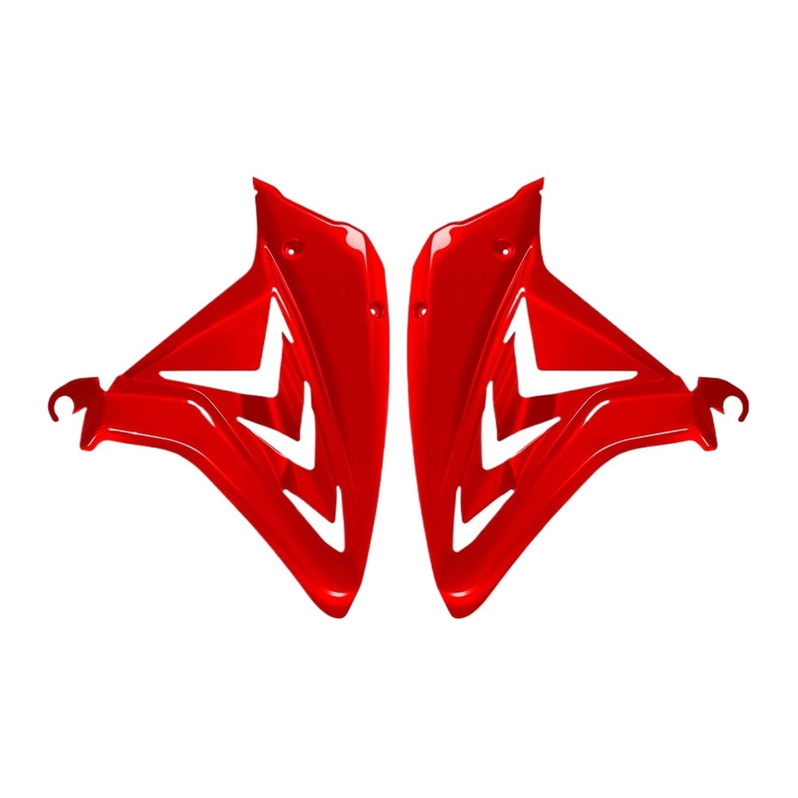Kompatibel mit CBR 650R 2023 CBR650 R 2019-2023 CBR650R Sitzseitenverkleidung Karosseriefüllung Spritzrahmen Spoiler Seitenverkleidung(Red) von HXYLS