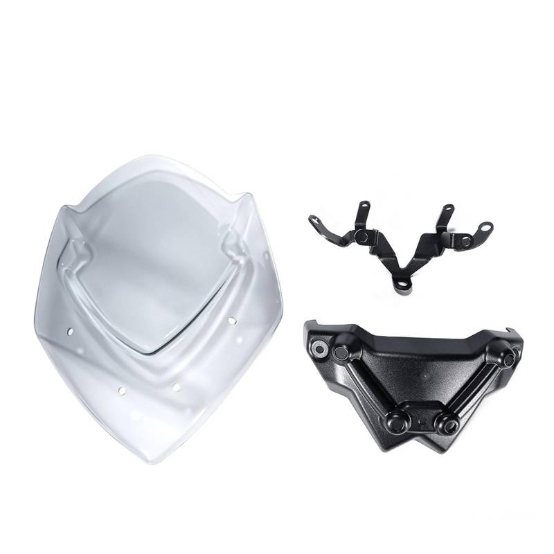 Kompatibel mit GSX-S1000 GSXS1000 GSXS GSX-S 1000 Windschutzscheibe Windschutzscheibenabweiser Motorrad Kompatibel mit GSXS 1000 2015-2020(Black) von HXYLS