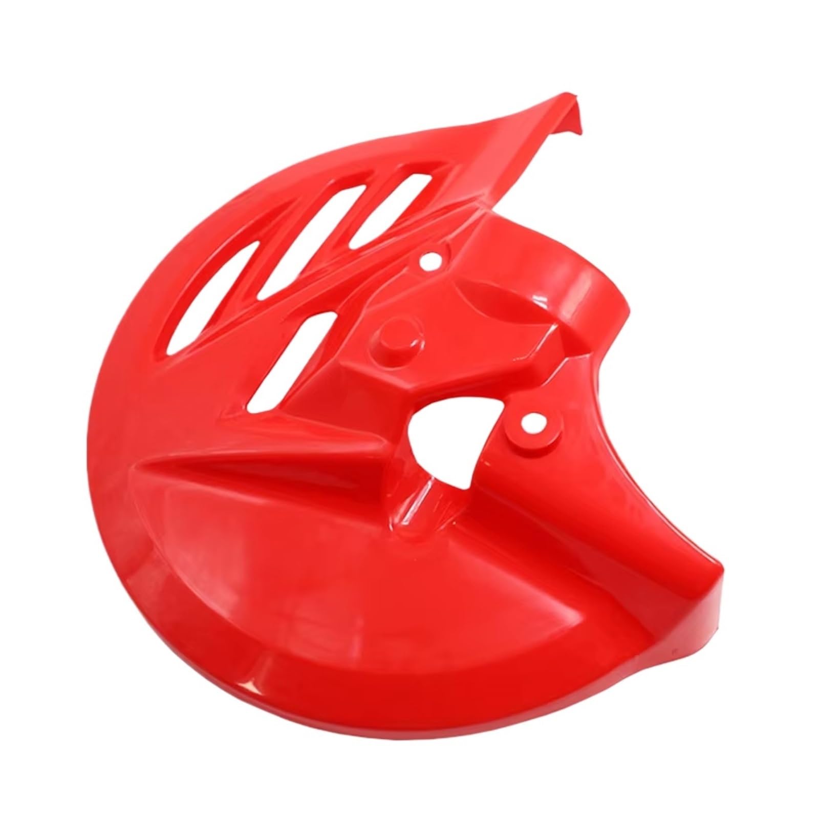 Motorrad-Bremsscheibenschutzabdeckung, Kunststoff-Schutzabdeckung, kompatibel mit CRF250R CRF450R CRF250RX CRF450RX CRF250X CRF450X Teil(Red) von HXYLS