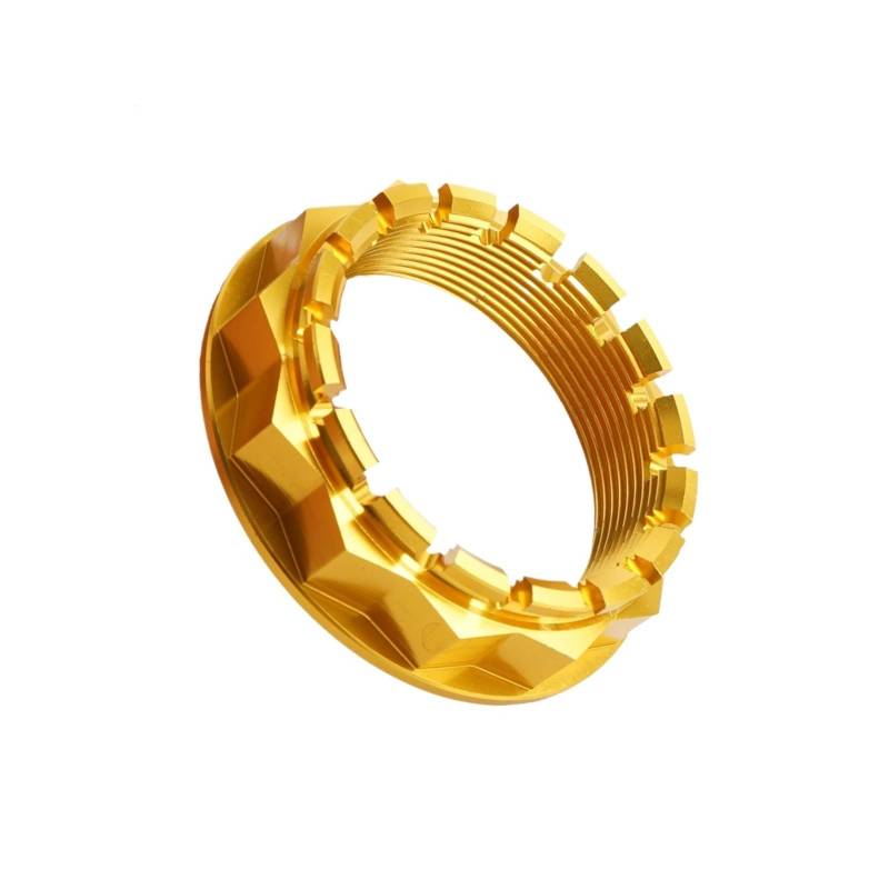 Motorradzubehör Refit Hinterrad Achsmutter Kompatibel mit 1199 1199S 1299 1299S V2 V4 V4S(Gold-One piece) von HXYLS